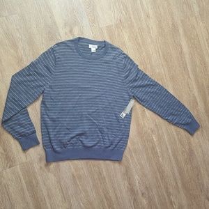 Jcpenny Cotton Striped Crewneck Sweater